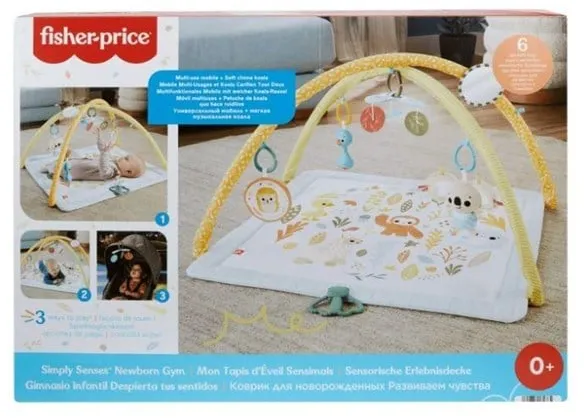 Fisher Price Sensimals Simply Senses Aktivitetstæppe