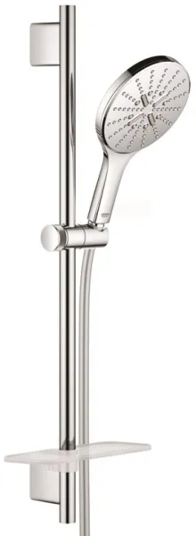 Grohe Rainshower SmartActive 150 brusesæt, 3 ståletyper, krom