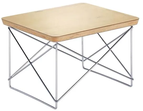 Vitra Occasional LTR Sengebord Bladguld/Krom