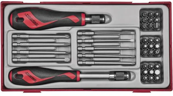 Teng Tools Bitsskruetrækkersæt TTMDQ38 med 38 dele