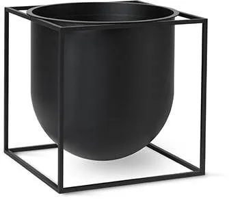 Audo Copenhagen Kubus Flowerpot 23 - Sort